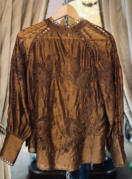 Intricate Embroidered Blouse