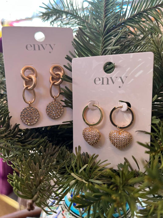 Drop earrings from Envy